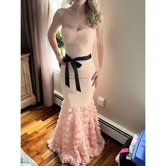 Pink Js Collection Size 2 Mermaid dress - Picture 1 of 2